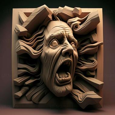 3D модель Нравится это или Lup It Pochama старается изо всех сил (STL)